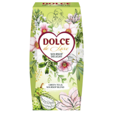 Чай "DOLCE" 90г зел. з шмат."Soursop Delight" _14 шт/ящ